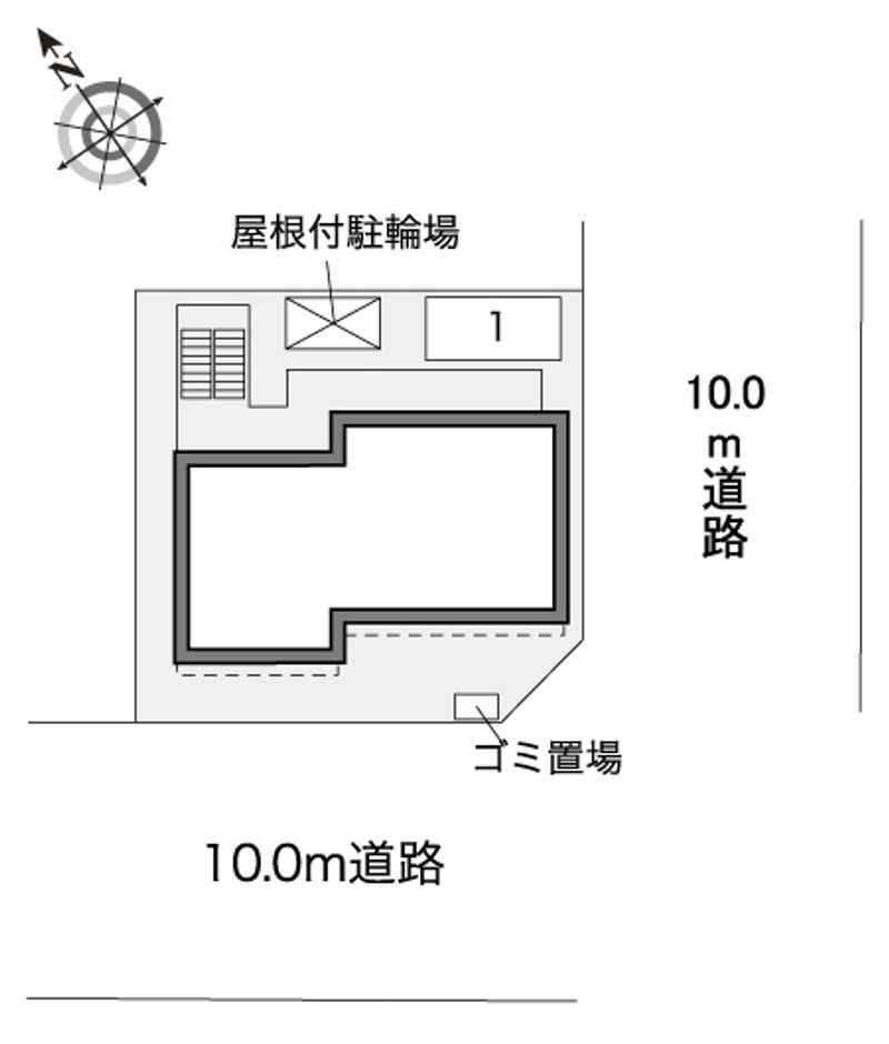 レオパレスメゾン春風 配置図