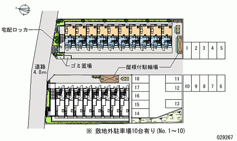 29267 bãi đậu xe hàng tháng