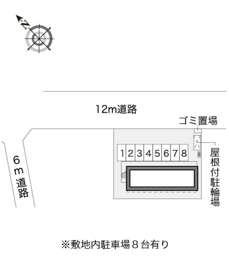 レオパレスシーミュウ 配置図