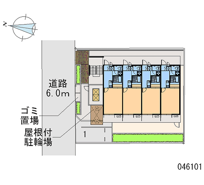 レオネクストカルミア 区画図