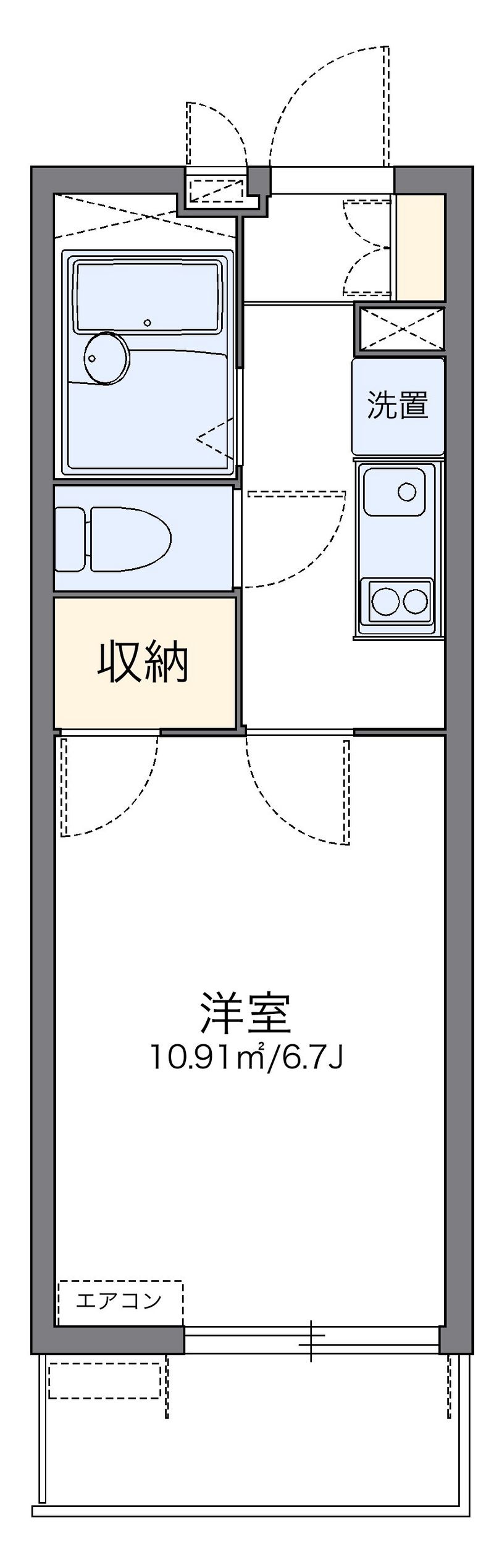 leopalace Lake Side Musashi Urawa Floor plan