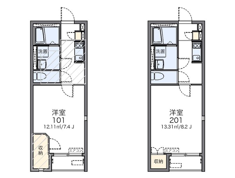 レオネクスト瑠璃 間取図