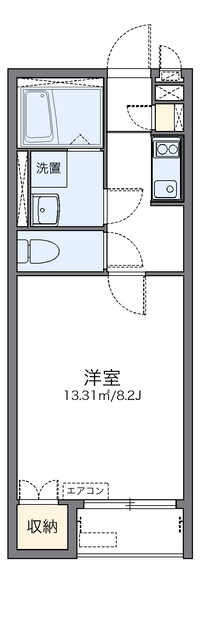 レオネクストグラードＫ 間取り図
