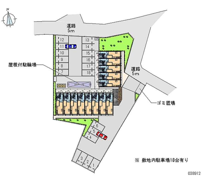 38912月租停车场