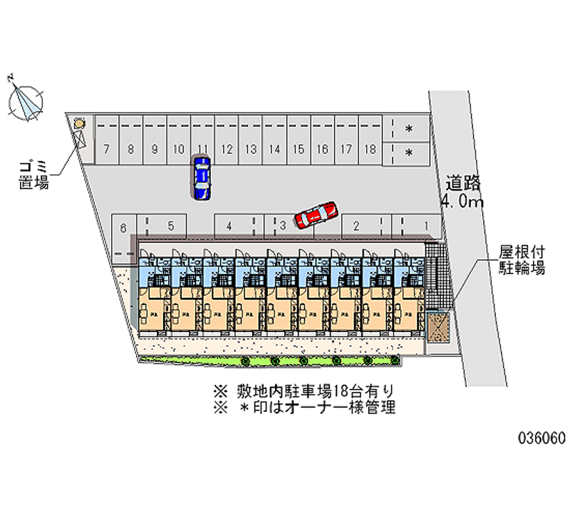 36060 Monthly parking lot