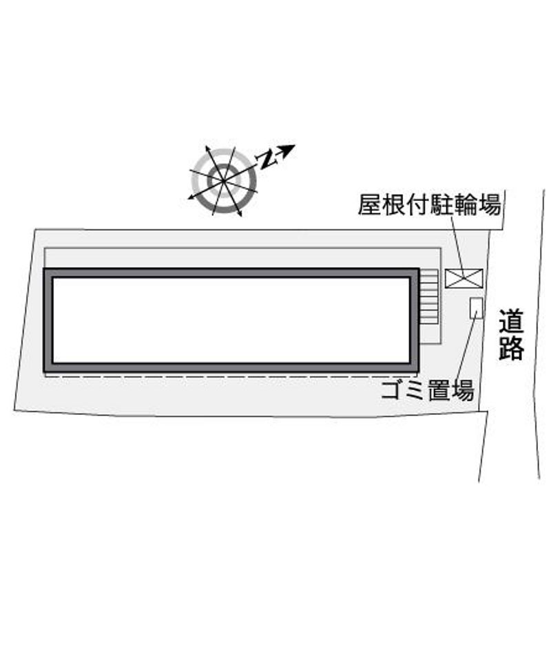 レオパレス立場Ⅱ 配置図