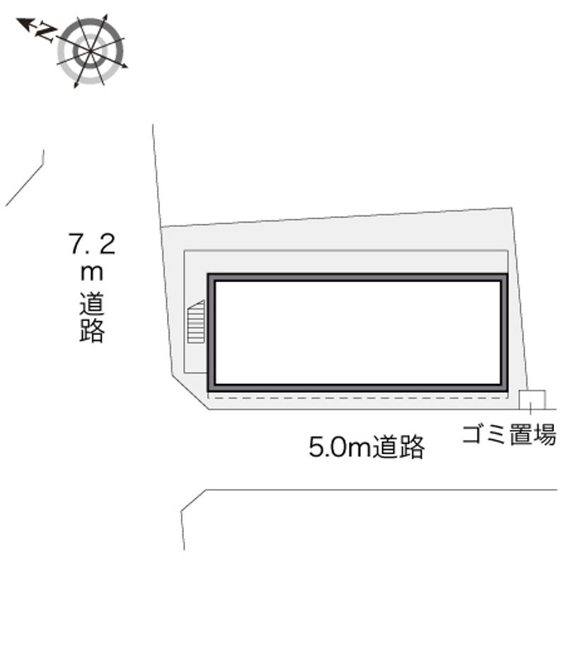 レオパレスカシェート 配置図