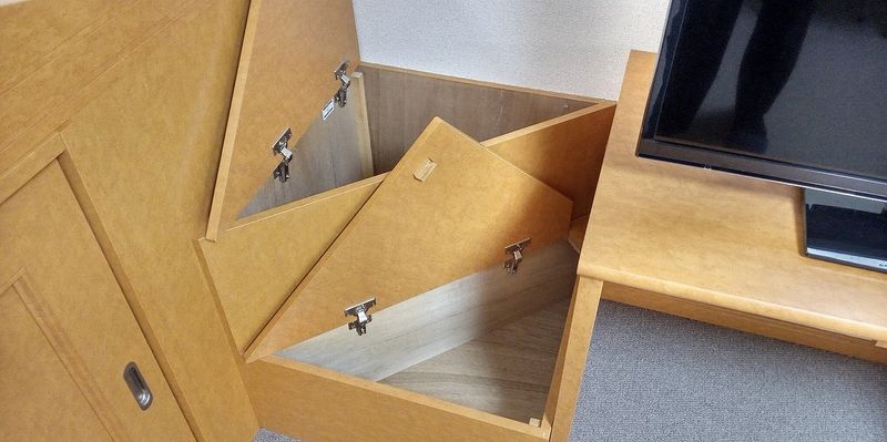 レオパレスあつべつ 収納