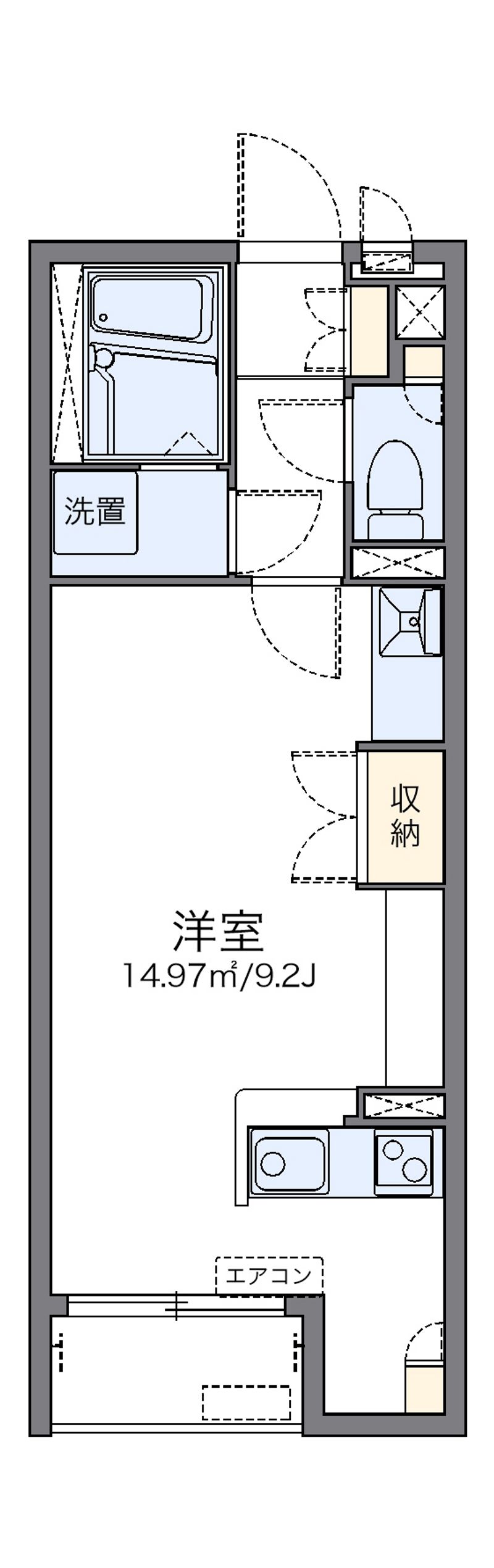 レオネクストアヴェンティーノ 間取図