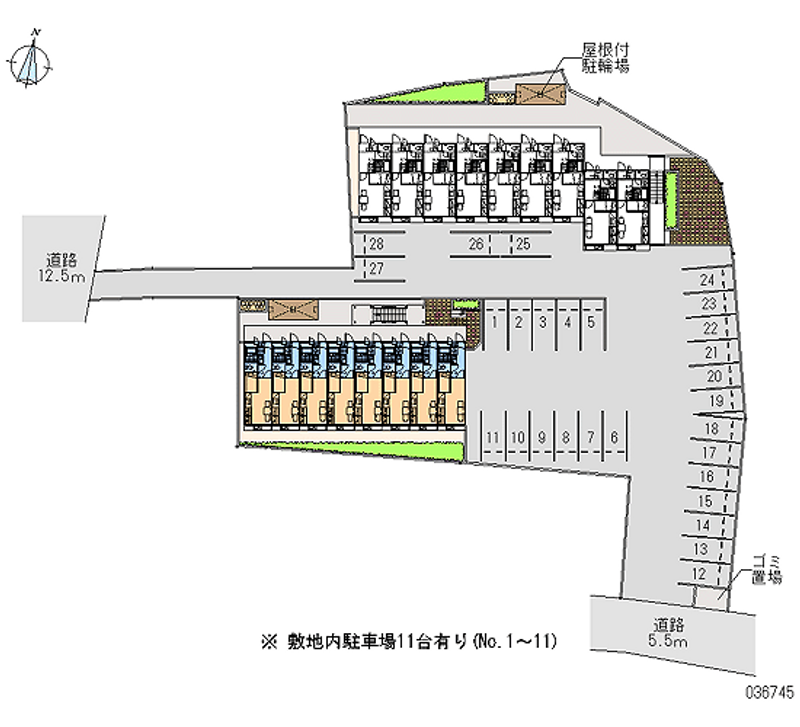 36745 bãi đậu xe hàng tháng