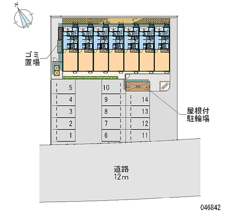 46842 Monthly parking lot