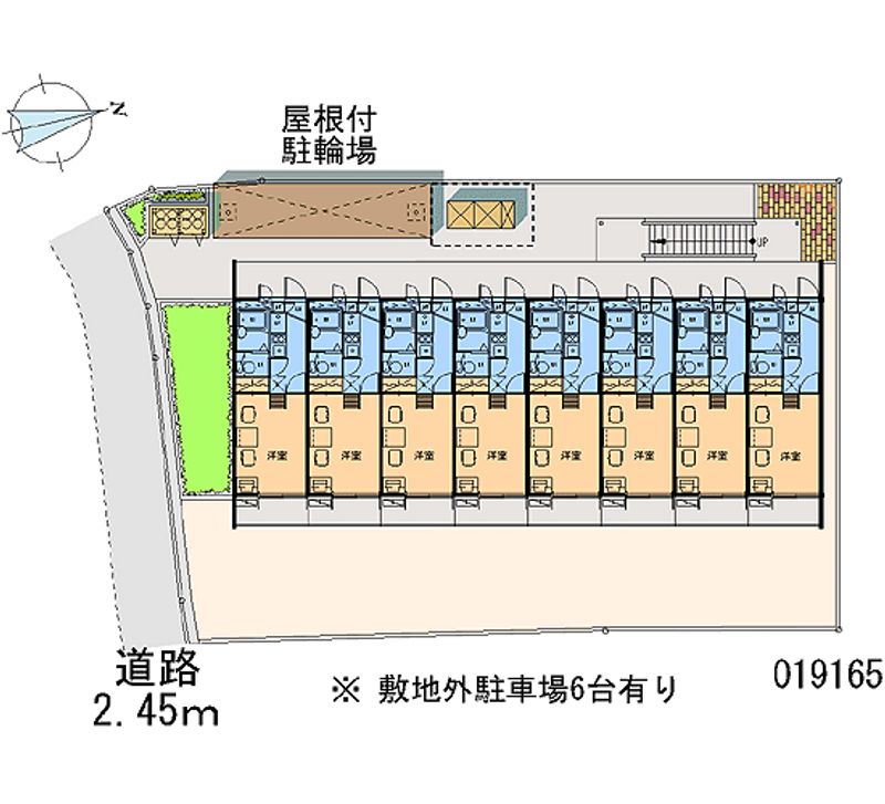 レオパレスＭｉｏ 月極駐車場