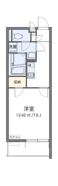 クレイノウィステリア 間取り図