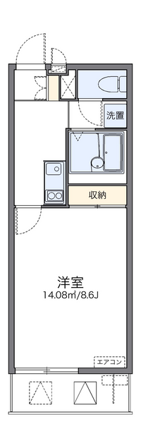 レオネクストイーエフⅢ 間取り図