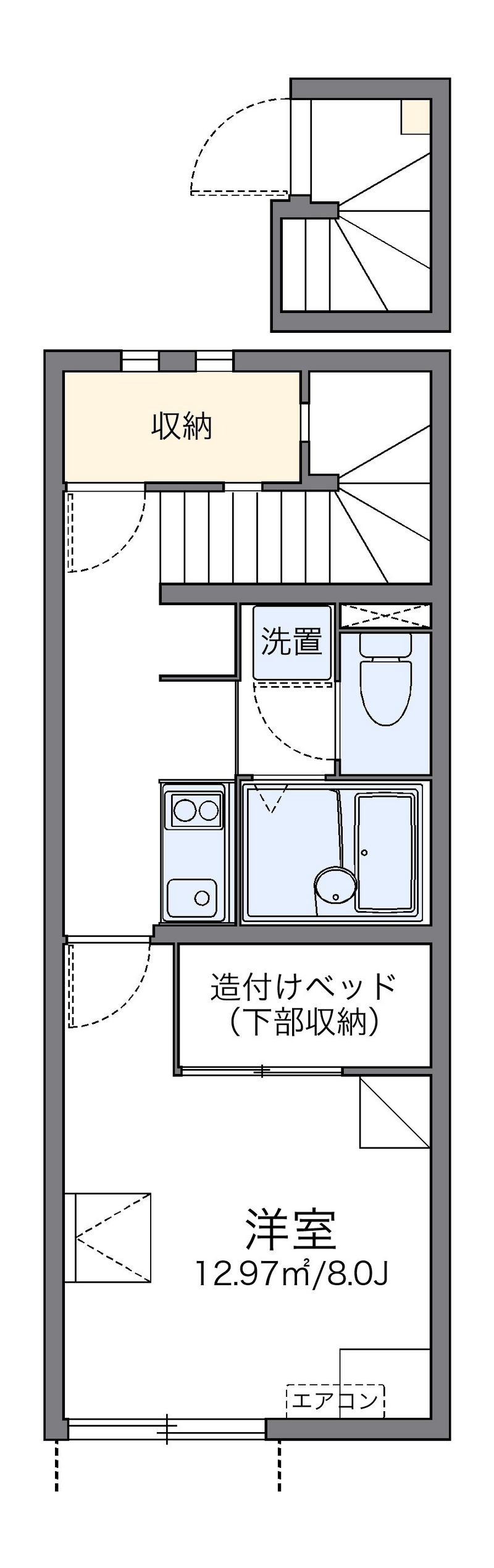 レオネクスト大輝 間取図