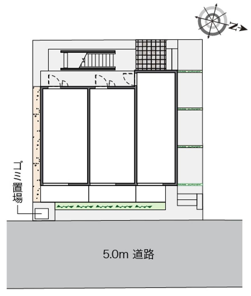 レオネクストプランドール石神井 配置図