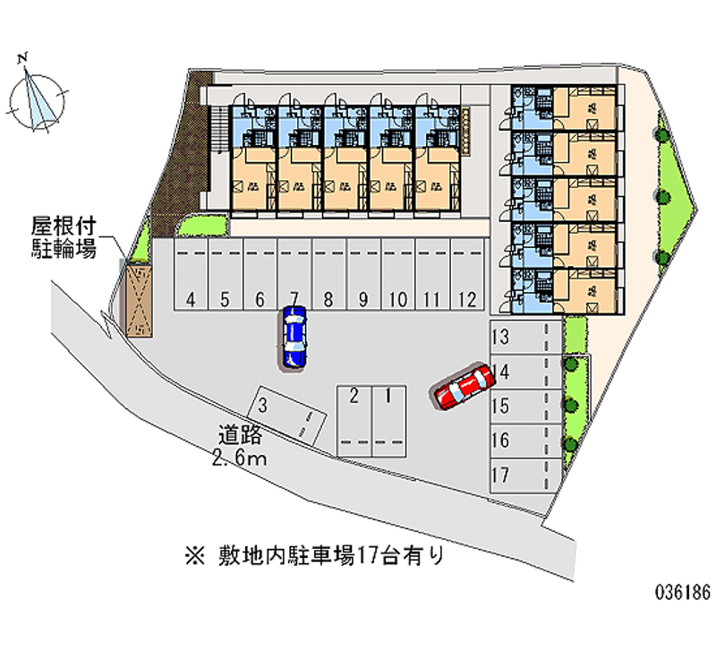 36186 Monthly parking lot