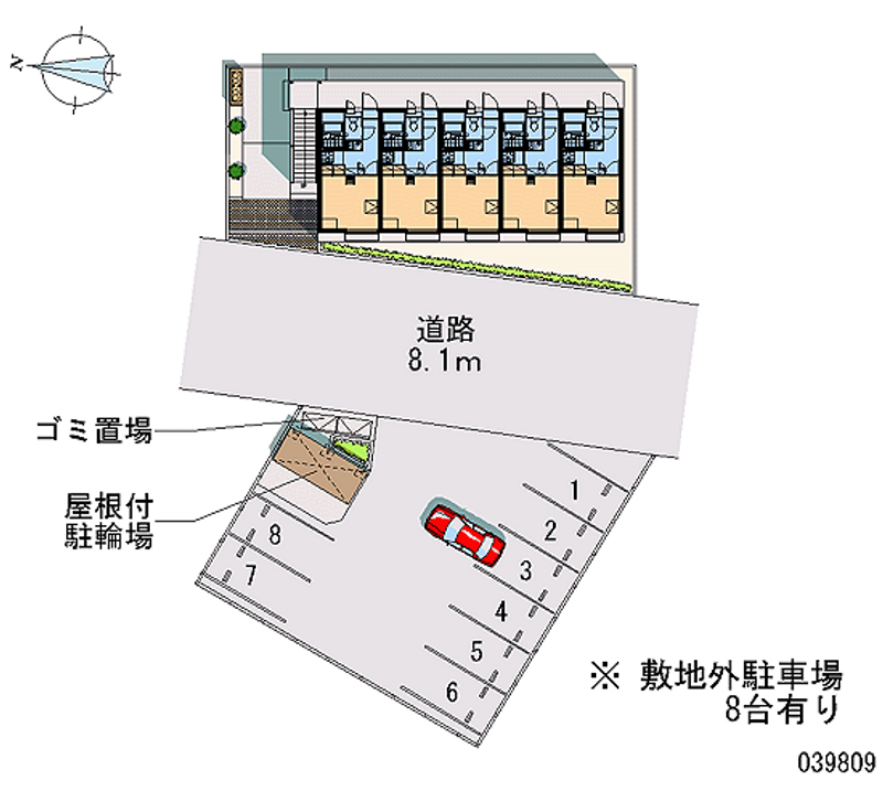 39809 Monthly parking lot