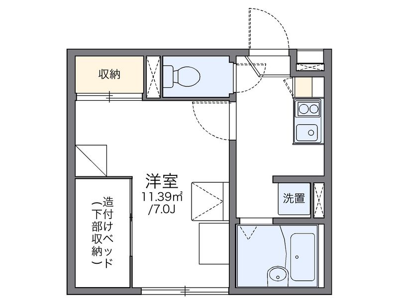 レオパレスＰＲＩＭＥ 間取図