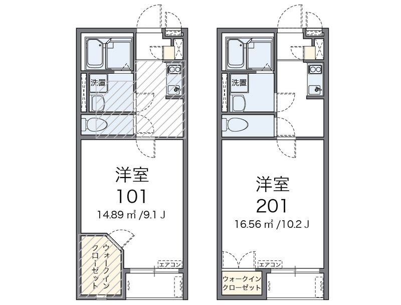 レオネクストインフレンド 間取図