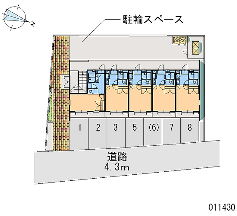 レオパレスＭＩＴＯⅡ 月極駐車場