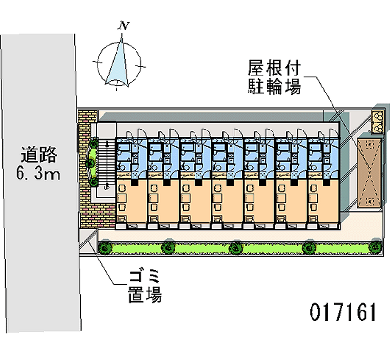 レオパレスＭＫ 区画図