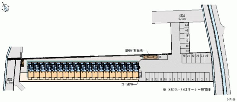 47168月租停車場