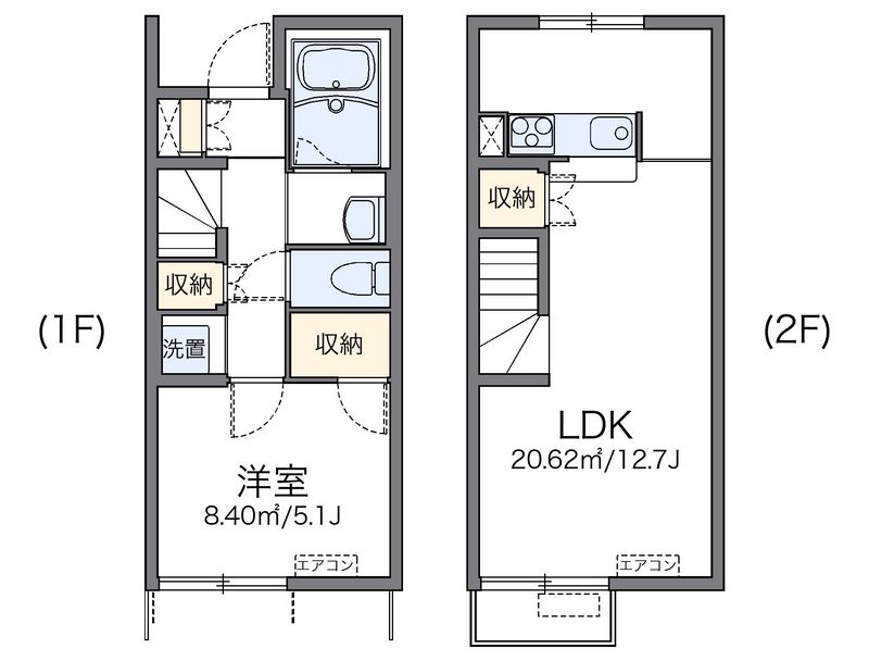 レオネクスト花鳥風月 間取図