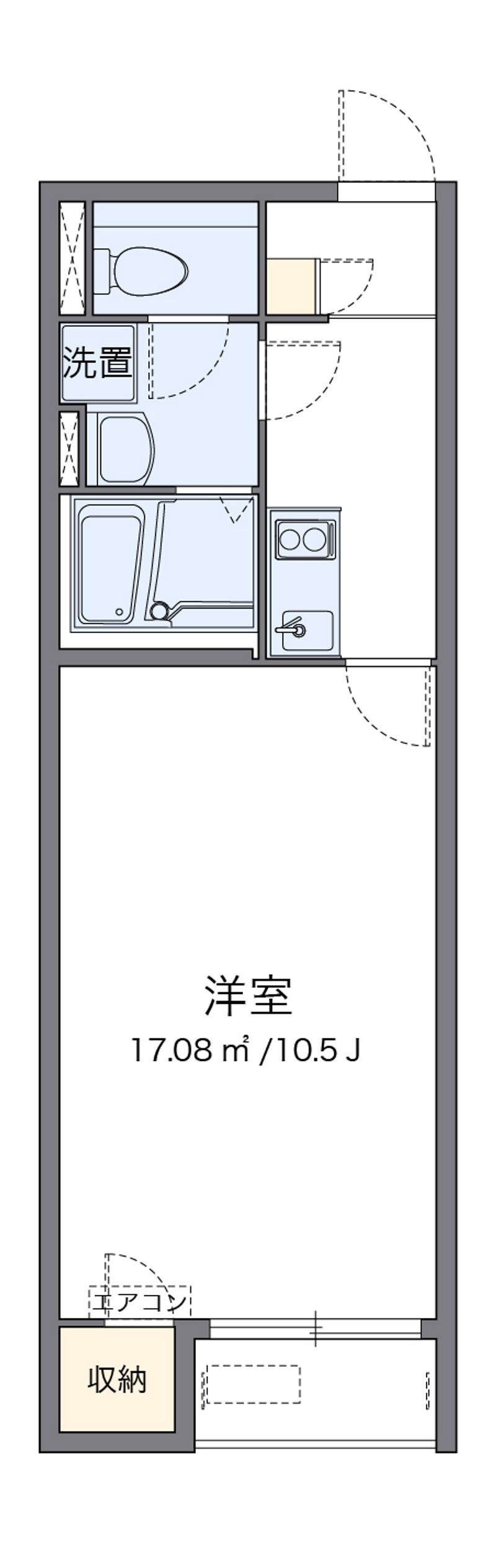 レオネクストＳ＆Ｈ 間取図
