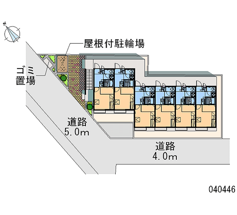 レオパレス英 区画図