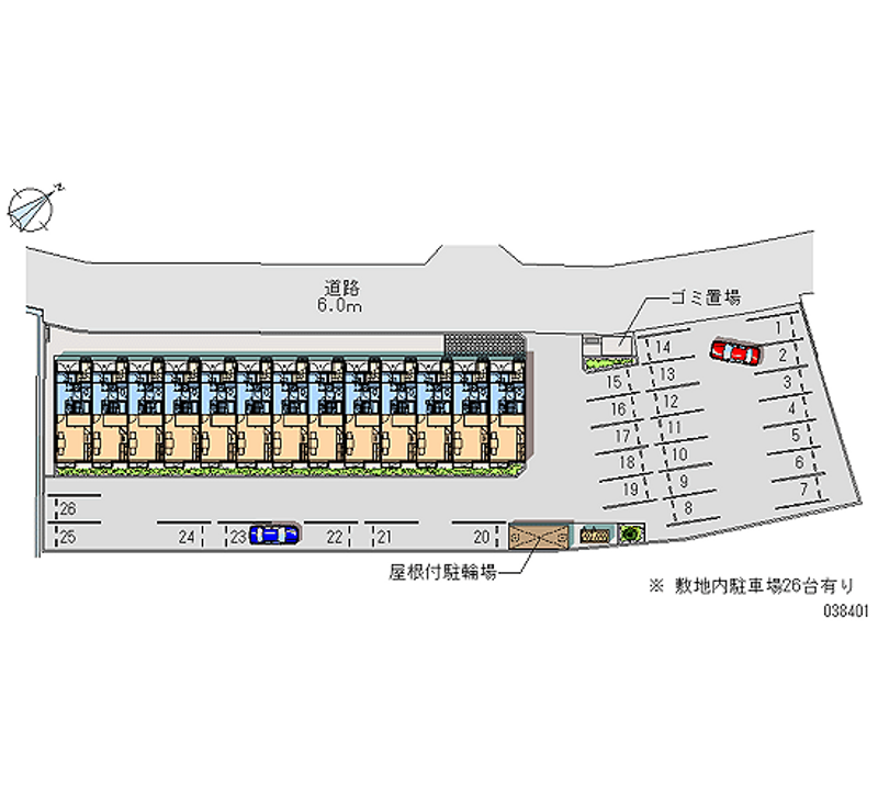 38401 Monthly parking lot