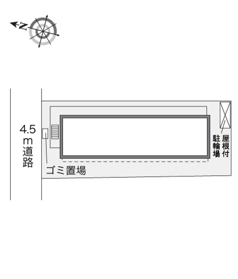 レオパレスＳｍａｌｌＲｉｖｅｒ 配置図