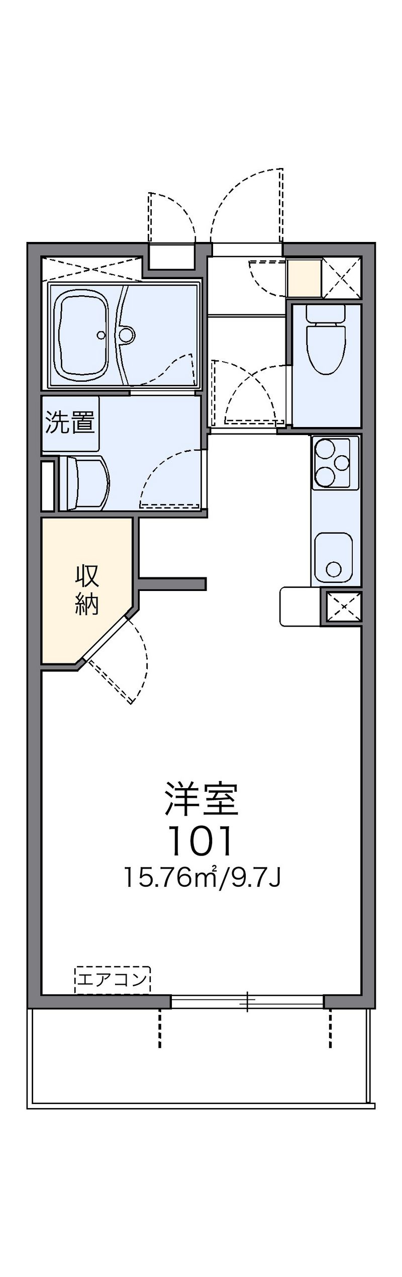レオネクストジュピター 間取図