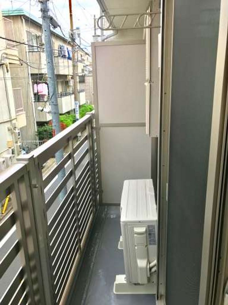 クレイノチガヤ バルコニー