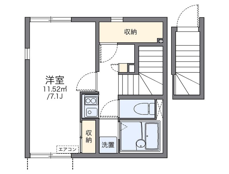 レオネクスト東三田 間取図