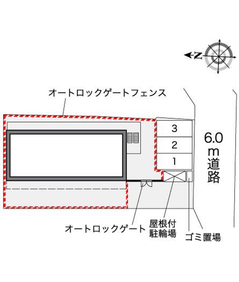 レオパレス愛 配置図
