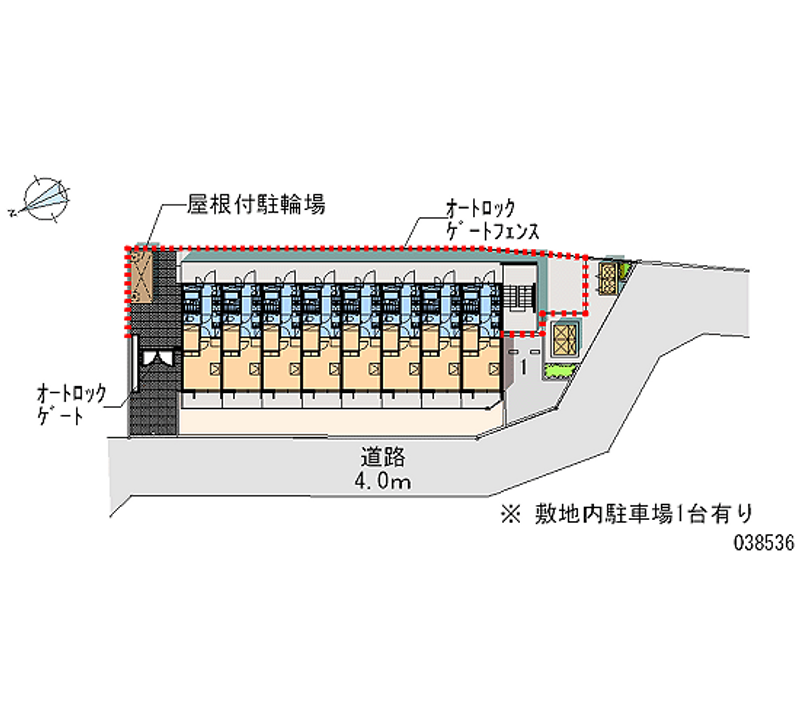 38536 Monthly parking lot