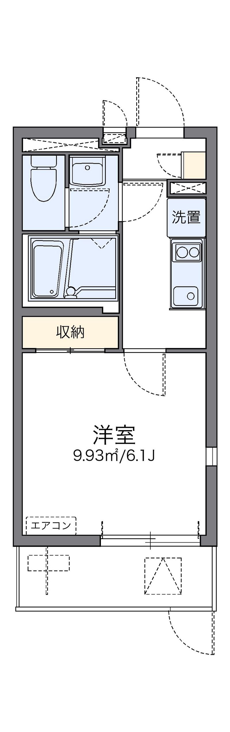 レオネクスト御影中町 間取図
