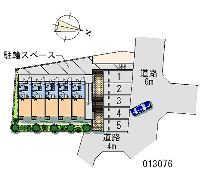 レオパレスドルチェ 月極駐車場