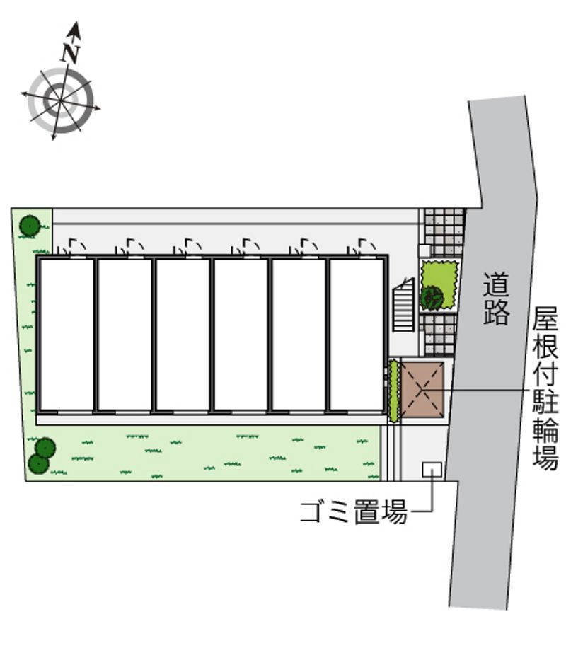 クレイノｋｅｙａｋｉ 配置図