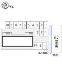 レオパレスれすかぁる 配置図