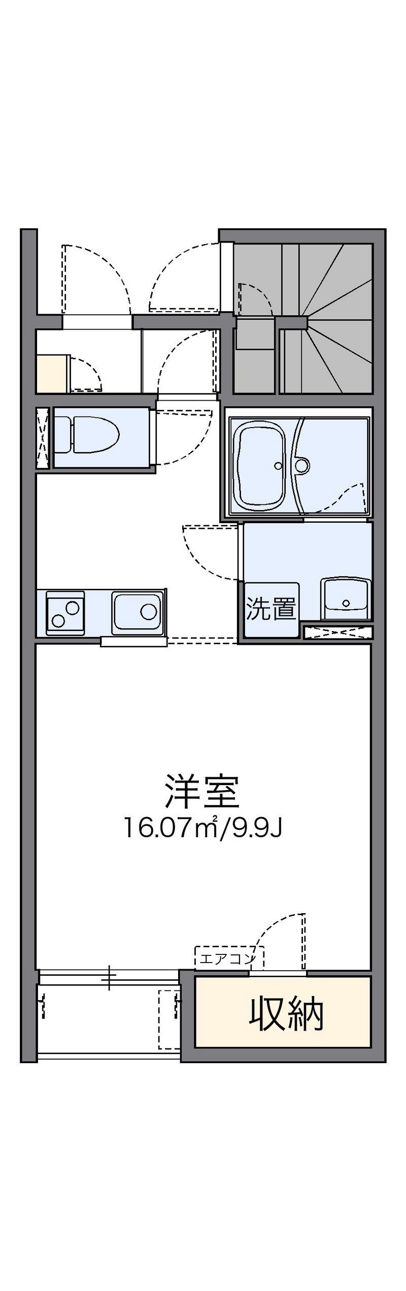 レオネクスト日新加古川 間取図