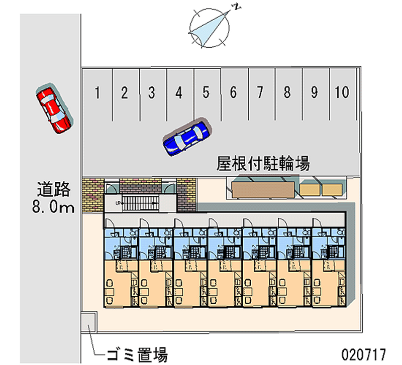 20717月租停車場