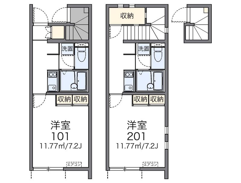 レオネクストアンソレイユ 間取図