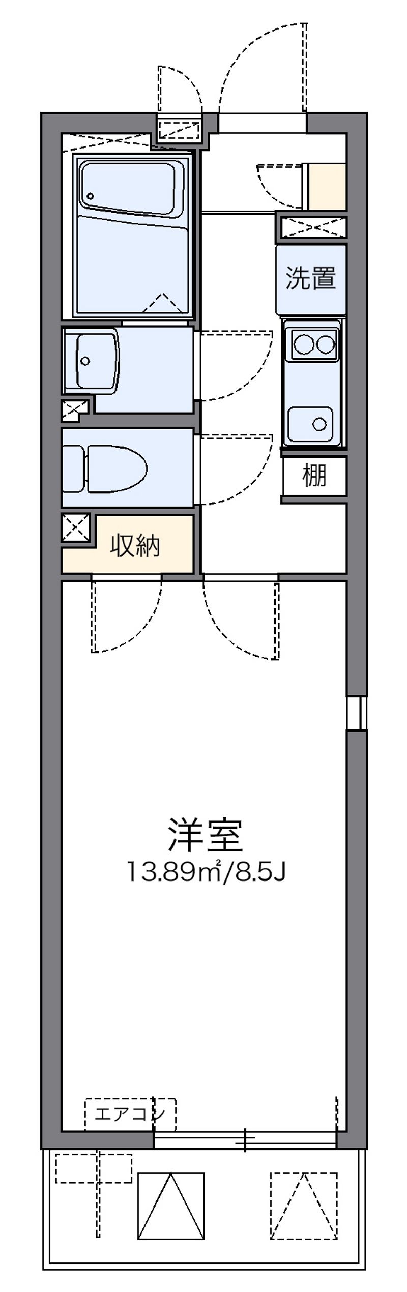 レオネクストキオラ 間取り