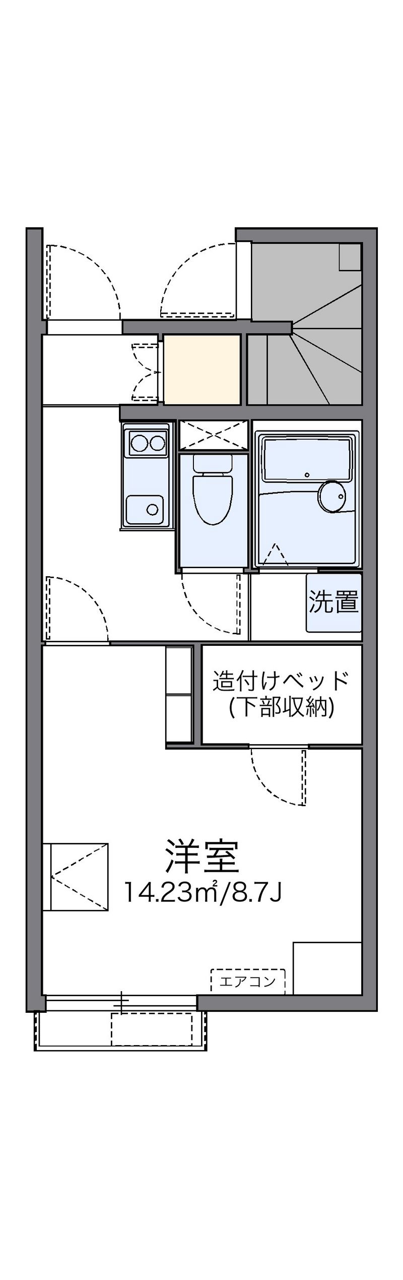 レオネクスト湯村 間取図