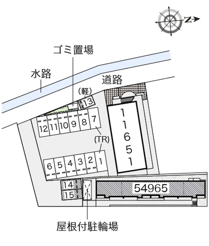 レオネクストエストⅢ 配置図