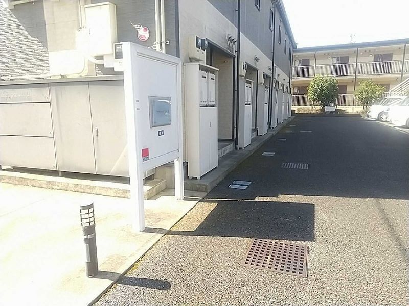 レオパレスプラシード竹丘Ⅱ エントランス