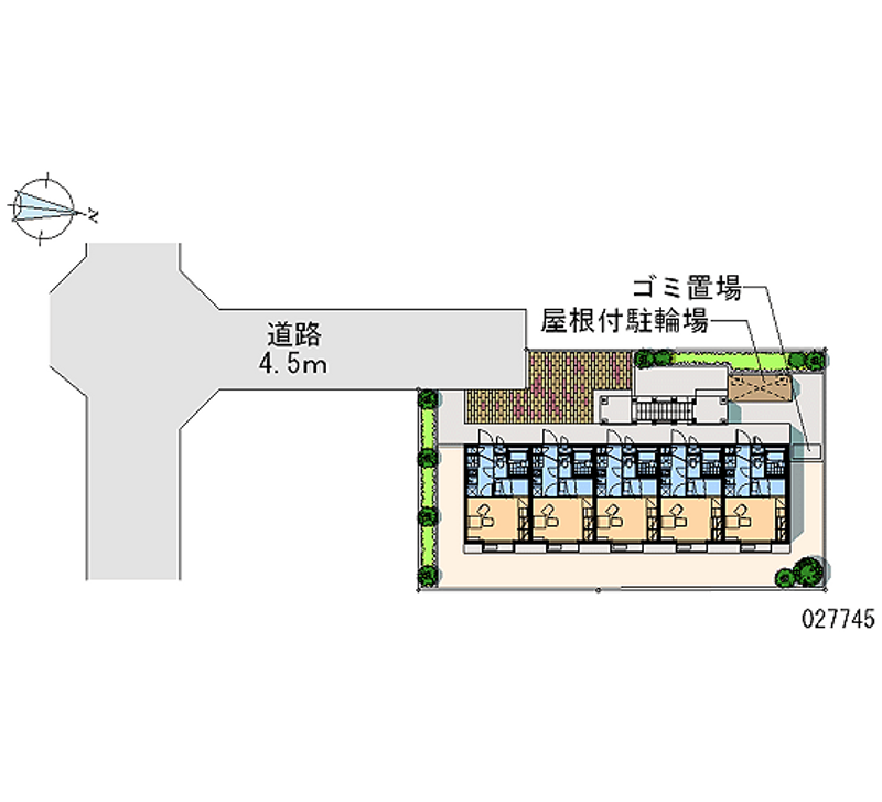レオパレスＴＳ 区画図