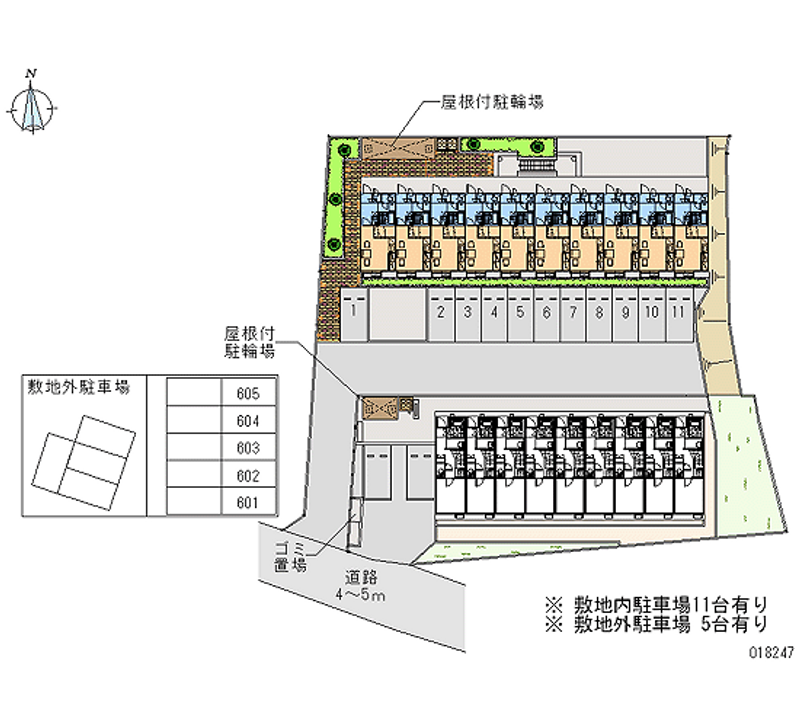 18247月租停车场